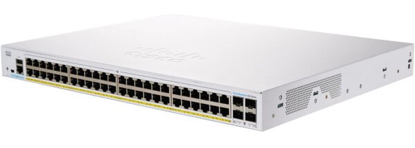 Cisco Business CBS250-48P-4G Smart Switch | 48 Port GE | PoE | 4x1G SFP | Limited Lifetime Protection (CBS250-48P-4G)