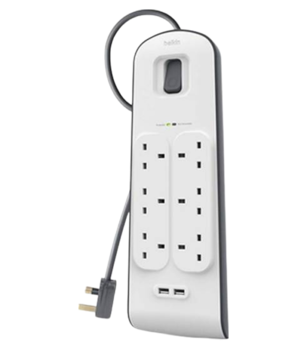 Belkin Surge Protector 6 Outlet 2 USB 2.4A