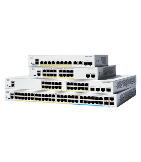 Catalyst 1300 48-port GE, Full PoE, 4x1G SFP