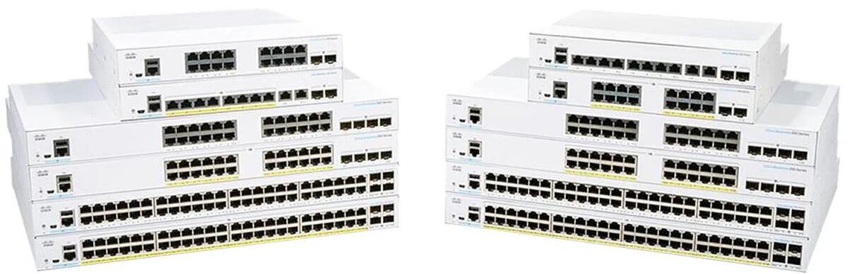 CISCO CBS MANAGED 48-PORT GIGABIT POE SWITCH - Image 1