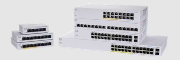 CISCO CBS UNMANAGED 24-PORT 2x1G SFP GIGABIT SWITCH