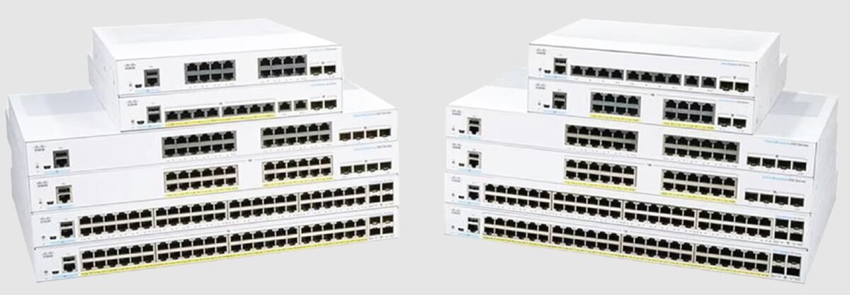 CISCO SB CBS250 SMART 24-PORT FULL POE GIG SWITCH - Image 1