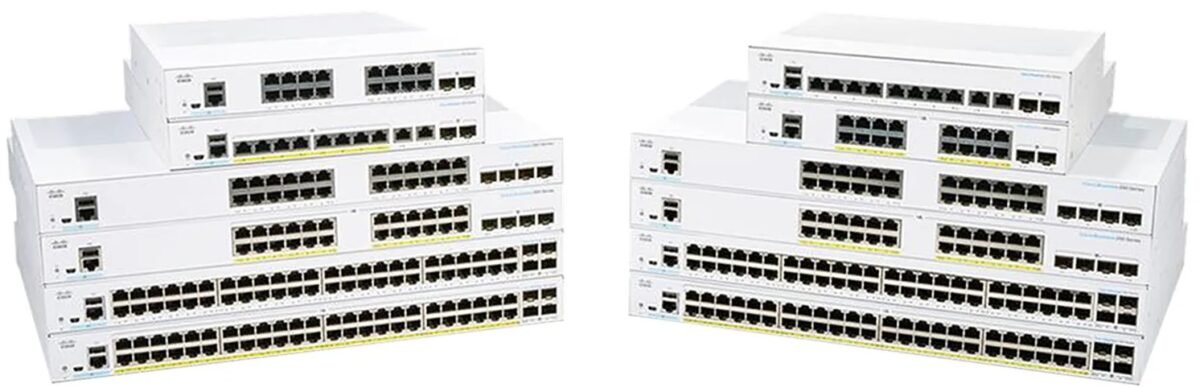 CISCO SB MNGD 24-PORT GE POE , 4X 10GIG SFP+ - Image 1
