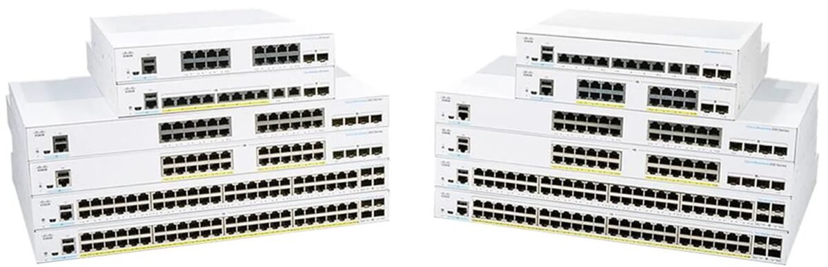 CISCO SB CBS350 MNGD 48-POR GIG POE SWITCH WITH 4X 10G SFP+ - Image 1