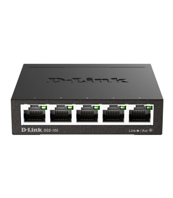D-LINK 5-PORT GIG SWITCH METAL