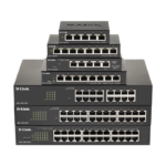 D-Link 8-Port Gigabit Smart Managed PoE+ Switch | 8 PoE+ Ports (64W) | Compact Metal Desktop |NDAA Compliant - (DGS-1100-08PV2)