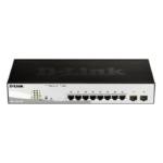 D-LINK 8-PORT SMRT GIG POE Switch