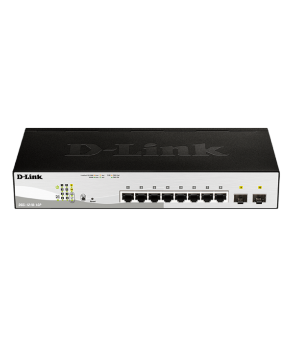 D-LINK 8-PORT SMRT GIG POE Switch