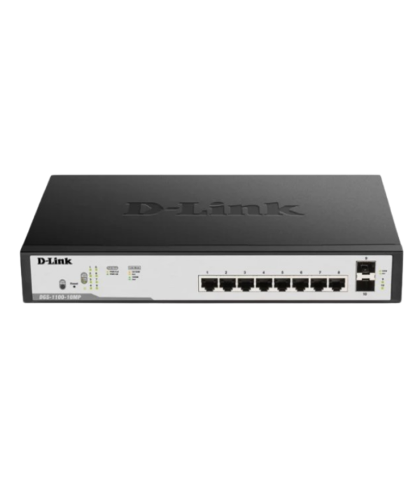 D-LINK 8-PORT GIGABIT SMART POE+ SWITCH
