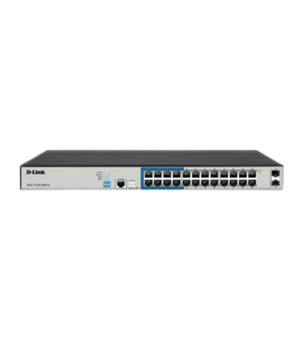 D-LINK 24-Ports Gigabit POE + Smart Switch 250W