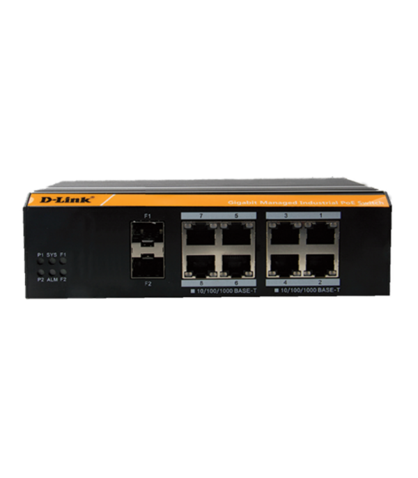 The DGS-F3000 Series Layer 2 Gigabit Outdoor Smart Managed Switches are equipped with 4 or 8 100/1000BASE-T PoE ports & 2 or 4 SFP ports