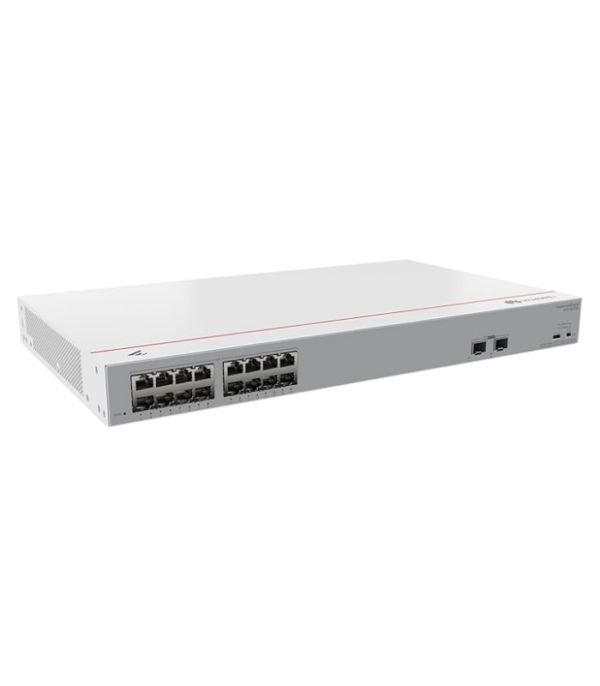 HUAWEI S110-16LP2SR (16*10/100/1000BASE-T ports, 2*GE SFP ports, PoE+, AC power)