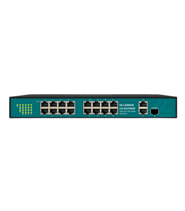 NON-MANAGEMENT STANDARD 16GE+ 2GE+ 1SFP 1000M POE SWITCH(BUILT-IN POWER SUPPLY)(260W POWER)