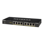 NETGEAR GS308PP 8-Port Gigabit Ethernet SOHO PoE+ Unmanaged Switch (83W)