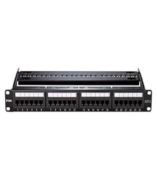 24 PORT PATCHPANNEL CAT6A LOADED