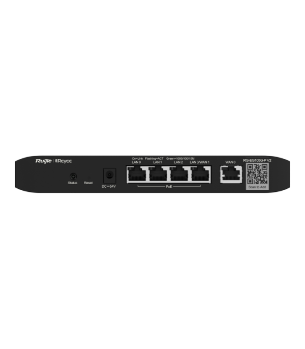 RUIJIE-RG-EG105G-P V2 Reyee Cloud Managed PoE Router