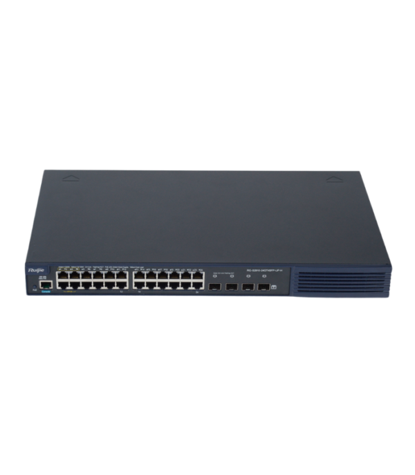 RG-S2910-24GT4SFP-UP-H, 24-Port Gigabit L2+ Managed POE Switch