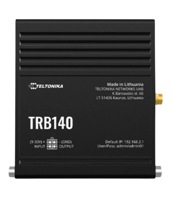 Teltonika – Industrial Ethernet LTE Gateway Router – TRB140