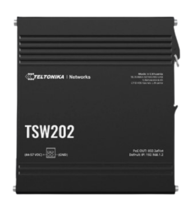 Teltonika – PoE+ L2 managed Switch 8 10/100/1000, 2 SFP ports