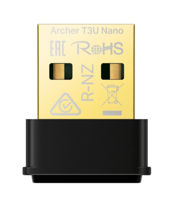TP LINK ARCHER AC1300 NANO DUAL BAND WI-FI USB ADAPTER SPEED:867 MBPS