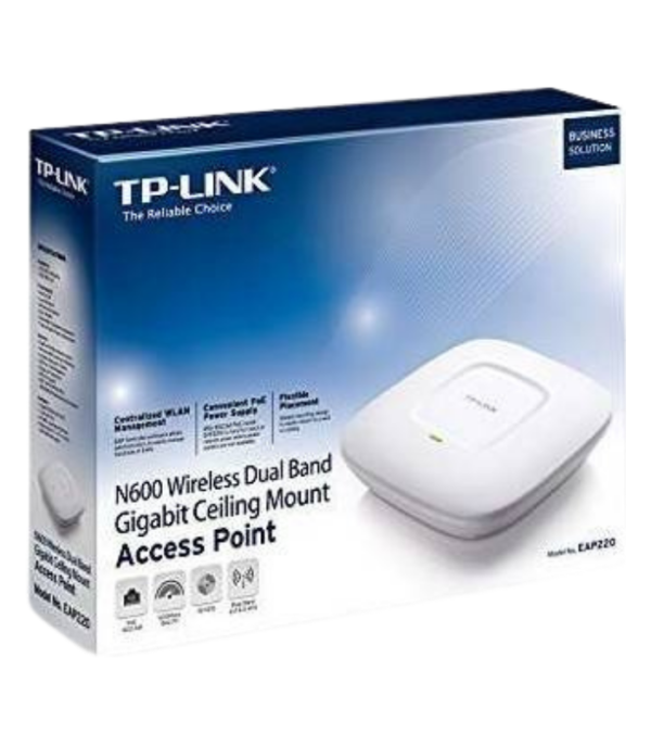 TP-LINK N600 WRLS DUAL BAND GIG CEILING MOUNT AP