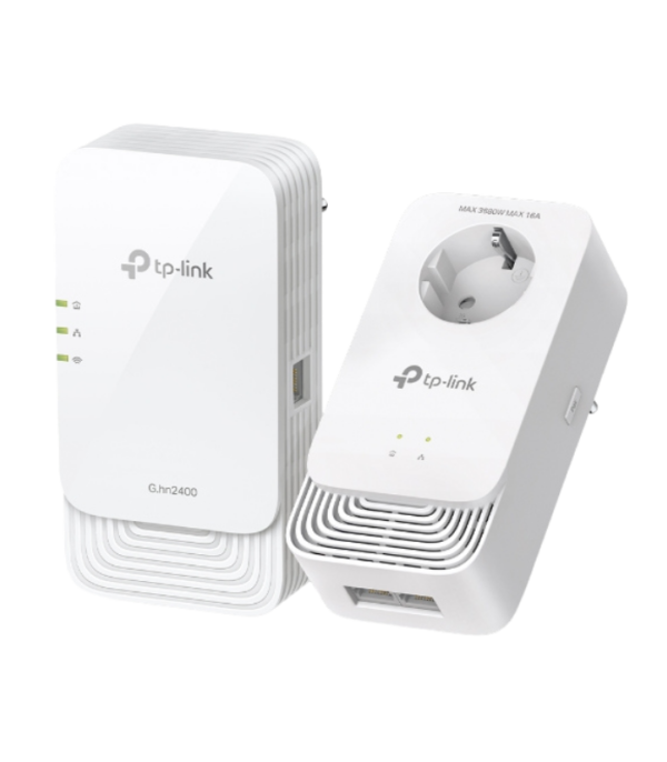 TP-LINK G.hn2400 Powerline AX1800 Wi-Fi 6 Kit