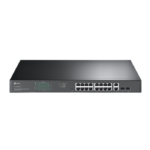 TP-LINK 16-PORT SMART GIGABIT POE SWITCH WITH SFP