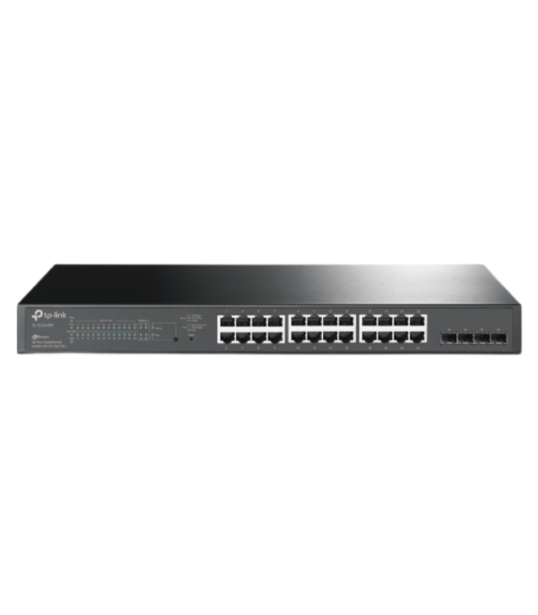TP-LINK JETSTREAM 24-PORT GIG POE SWITCH WITH SFP PORTS