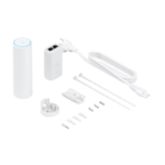 Indoor/outdoor, 4x4 WiFi 6 access point, 5.3 Gbps with its 5 GHz (4x4 MU-MIMO and OFDMA) and 2.4 GHz (2x2 MIMO) bands.