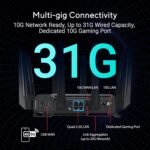 ASUS ROG Rapture GT-BE19000 Tri-Band WiFi 7 Gaming Router - Image 5