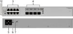 HUAWEI S220S-8P4J (8*10/100/1000BASE-T ports (128 W PoE+), 4*2.5GE SFP ports, built-in AC power, Fanless) - Image 2